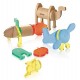 Baril 22 pieces bois plastique magnetiques lekkid-lilojouets-morbihan-bretagne