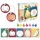 Coffret maxi crayons gras fruits rigolos babyssimo 7 crayons-lilojouets-morbihan-bretagne