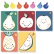 Coffret maxi crayons gras fruits rigolos babyssimo 7 crayons-lilojouets-morbihan-bretagne