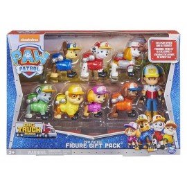 MULTIPACK 8 FIGURINES BIG TRUCKS PUPS PAT PATROUILLE