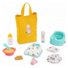 COFFRET NURSERIE 11 ACCESSOIRES POUR POUPON 30CM-LiloJouets-Morbihan-Bretagne