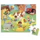 Valisette puzzle une journee a la ferme 24 pieces-lilojouets-morbihan-bretagne