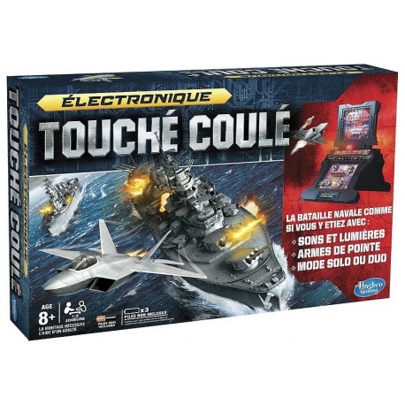 JEU TOUCHE COULE ELECTRONIQUE BATAILLE NAVALE-LiloJouets-Morbihan-Bretagne