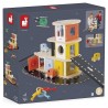 GARAGE BOIS BOITE A CLEFS AVEC VEHICULES BOIS BOLID-LiloJouets-Morbihan-Bretagne