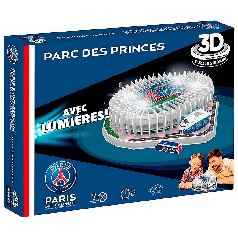 TD® Stade Parc des Princes Stade domicile Paris Saint-Germain Bâtiment  Stade Jouets d'assemblage bricolage modèle 3D - Cdiscount Jeux - Jouets