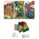 Mosaiques dinosaures stick&fun 3 tableaux 22x12cm pm-lilojouets-morbihan-bretagne