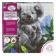 Kit tableau koalas 30x30cm broderie diamant sur chassis bois crystal art-lilojouets-morbihan-bretagne