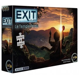 JEU EXIT PUZZLES LE TEMPLE PERDU 4X88 PIECES-LiloJouets-Morbihan-Bretagne