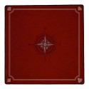 TAPIS DE JEU CARTES BORDEAUX 50X50CM