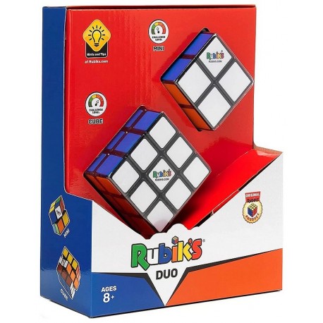 PACK DUO RUBIKS CUBE 3X3 ET 2X2-LiloJouets-Morbihan-Bretagne