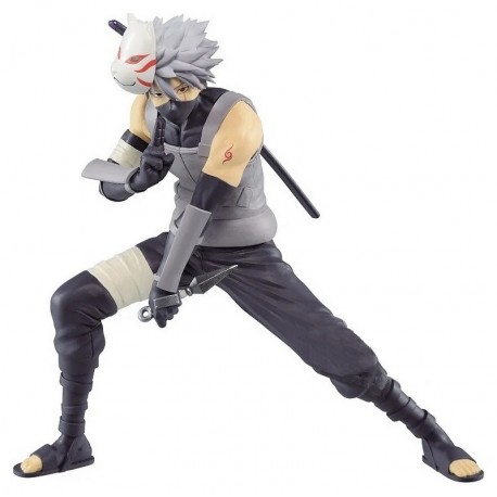 FIGURINE HATAKE KAKASHI 18CM NARUTO SHIPUDDEN VIBRATION STARS-LiloJouets-Morbihan-Bretagne