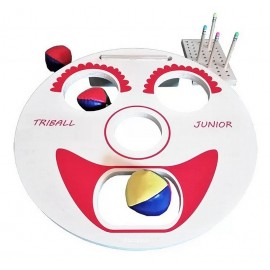 JEU TRIBALL JUNIOR PLATEAU BOIS 38x38CM