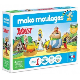 COFFRET PLATRE ASTERIX ET OBELIX 4 MOULES ET PEINTURE MAKO MOULAGES-LiloJouets-Morbihan-Bretagne