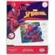 Kit carte spiderman marvel 18x18cm broderie diamant-lilojouets-morbihan-bretagne