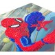 Kit carte spiderman marvel 18x18cm broderie diamant-lilojouets-morbihan-bretagne