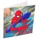 Kit carte spiderman marvel 18x18cm broderie diamant-lilojouets-morbihan-bretagne