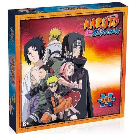 PUZZLE NARUTO SHIPPUDEN 500 PIECES NINJAS DE KONOHA-LiloJouets-Morbihan-Bretagne