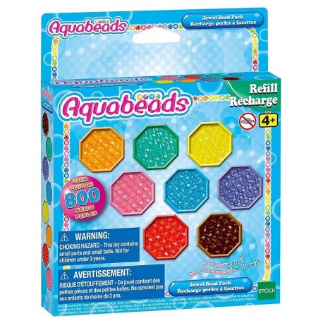 AQUABEADS RECHARGE 800 PERLES A FACETTES-LiloJouets-Morbihan-Bretagne