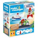 PLATRE MES VEHICULES 3 MOULES ET PEINTURE MAKO MOULAGES