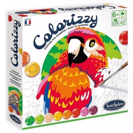 COLORIZZY OISEAUX PEINTURE AUX NUMEROS-LiloJouets-Morbihan-Bretagne