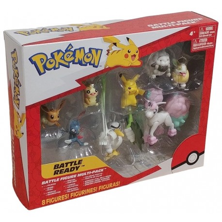 COFFRET 8 FIGURINES BATTLE POKEMON ASST-LiloJouets-Morbihan-Bretagne