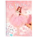 CAHIER A SPIRALE CREATE YOUR BALLERINA 26X20CM TOPMODEL