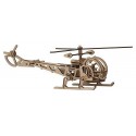 MAQUETTE BOIS HELICOPTERE 44 PIECES