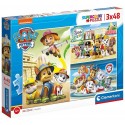 PUZZLES PAT PATROUILLE 3X48 PIECES