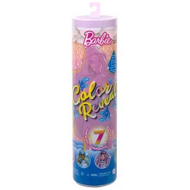 BARBIE COLOR REVEAL 7 SURPRISES TUBE SERIE SOLEIL ASST