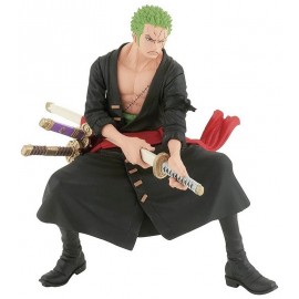 FIGURINE RORONOA ZORO 18CM ONE PIECE DXF