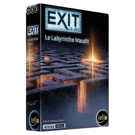 JEU EXIT LABYRINTHE MAUDIT ESCAPE GAME NIVEAU DEBUTANT-LiloJouets-Morbihan-Bretagne