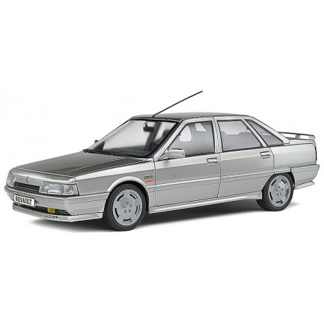 VOITURE RENAULT 21 MK2 TURBO GRISE 1990 1.18E METAL-LiloJouets-Morbihan-Bretagne