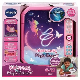 KIDISECRETS MAGIC GLOW ROSE CARNET SECRET ELECTRONIQUE