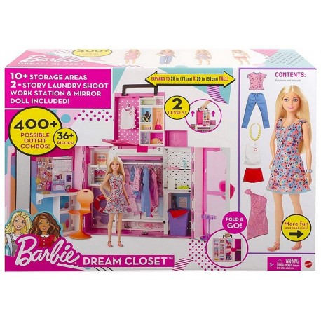 BARBIE ET SON MEGA DRESSING-LiloJouets-Morbihan-Bretagne