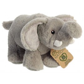 PELUCHE ELEPHANT 30CM ECO-NATION