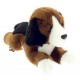Peluche chien beagle couche 35cm-lilojouets-morbihan-bretagne
