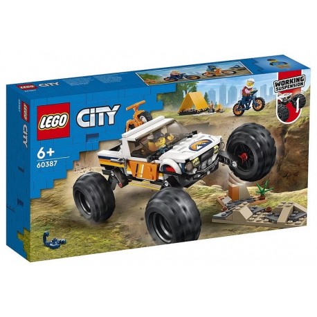 60387 AVENTURES DU 4X4 TOUT-TERRAIN LEGO CITY-LiloJouets-Morbihan-Bretagne