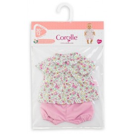 BB30 BLOOMER SHORT JARDIN EN FLEURS VETEMENT POUPON 30CM-LiloJouets-Morbihan-Bretagne BB30 BLOOMER SHORT JARDIN EN FLEURS VETEMENT POUPON 30CM-LiloJouets-Morbihan-Bretagne