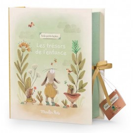 COFFRET NAISSANCE TROIS PETITS LAPINS