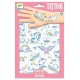 Tatouages licornes pochette 2 feuilles 21x14cm 50 tatouages-lilojouets-morbihan-bretagne