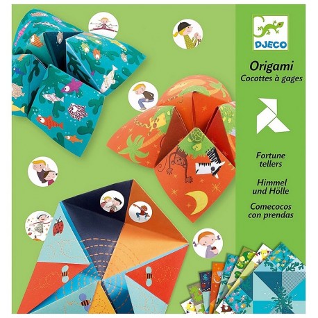 POCHETTE ORIGAMI COCOTTES A GAGES 24 FEUILLES-LiloJouets-Morbihan-Bretagne