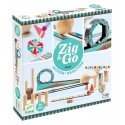 CIRCUIT ZIG&GO ROLL 28 PIECES BOIS ACTION REATION