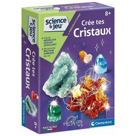 COFFRET CREE TES CRISTAUX - SCIENCE&JEU LABORATOIRE