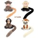 Peluche singe longue queue asst keeleco eco-responsable-lilojouets-morbihan-bretagne