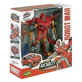 SUPER ROBOT 31CM TRANSFORMABLE VOITURE AVEC ACCESSOIRES-LiloJouets-Morbihan-Bretagne