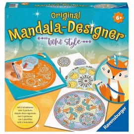 COFFRET MANDALA DESIGNER BOHO STYLE 2 POCHOIRS-LiloJouets-Morbihan-Bretagne