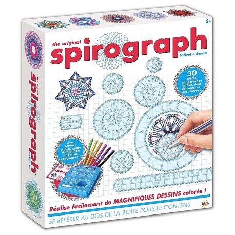 COFFRET DE DESSIN SPIROGRAPH 30 ACCESSOIRES-LiloJouets-Morbihan-Bretagne