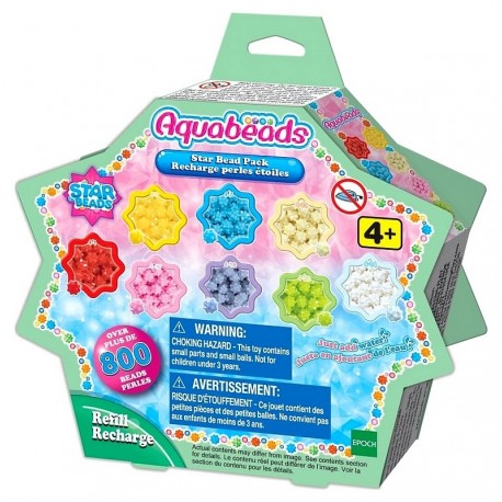 AQUABEADS RECHARGE 800 PERLES ETOILES-LiloJouets-Morbihan-Bretagne