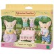 Famille fennec sylvanian families-lilojouets-morbihan-bretagne