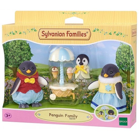 FAMILLE PINGOUIN SYLVANIAN FAMILIES-LiloJouets-Morbihan-Bretagne